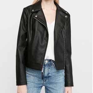 Express Leather Jacket NWT